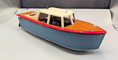 Vintage 1950s tin - hull, wood