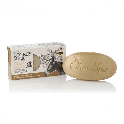 Donkey milk gold soap - gold, with