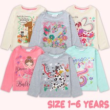 Girls Long Sleeve Top Birthday