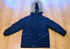 Boys NEXT Navy Warm Hooded Coat Age 6 Years Autumn Winter 