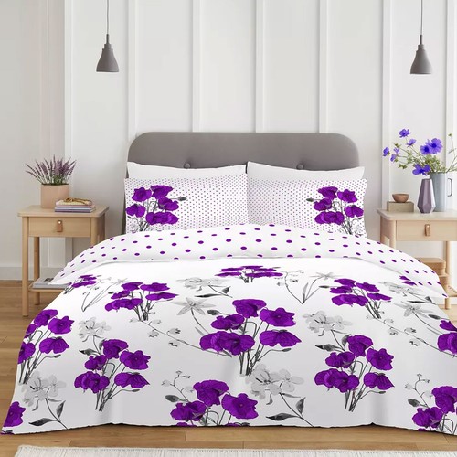 Luxury reversible floral - reversible, duvet