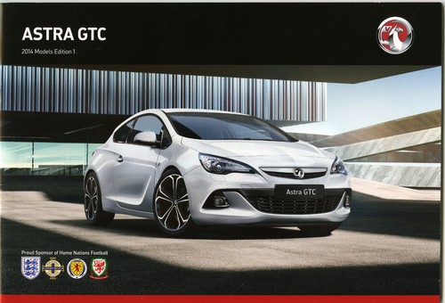 Vauxhall astra gtc range 2014 - gtc,
