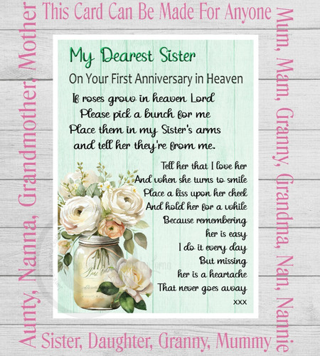 Mum birthday memorial grave - memorial,