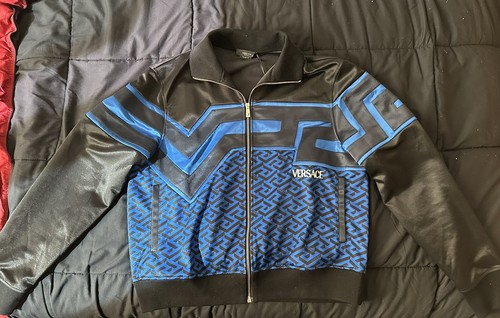 Versace monogram track jacket - monogram,