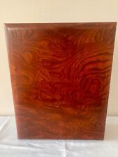 Japanese Vintage Wodden Storage Box Documents Calligraphy  Papers Art Edo Noh