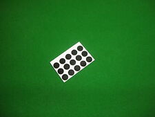 15 x POOL/SNOOKER 12mm SELF