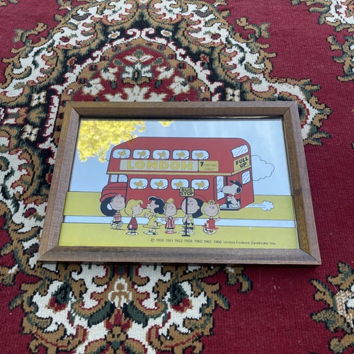 1960s snoopy london bus - snoopy,