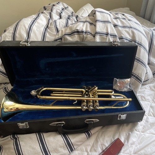 Brass trumpet gold lacquer - trumpet,