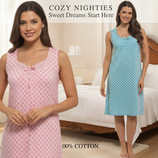 LADIES  Nightdress soft  100%