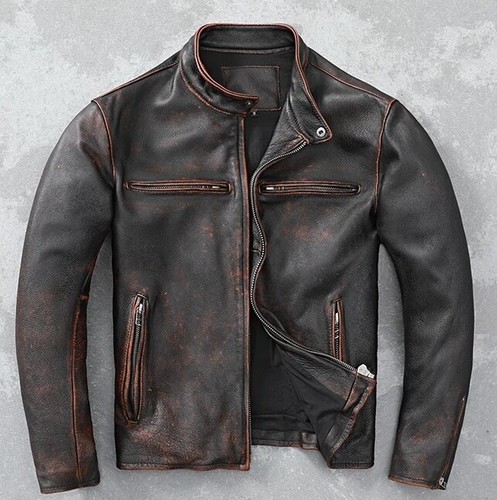 Men slim fit motorcycle - men's,