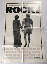 ROCKY (1977) Sylvester Stallone Original Movie Poster 27x40 Vintage Boxing 1976