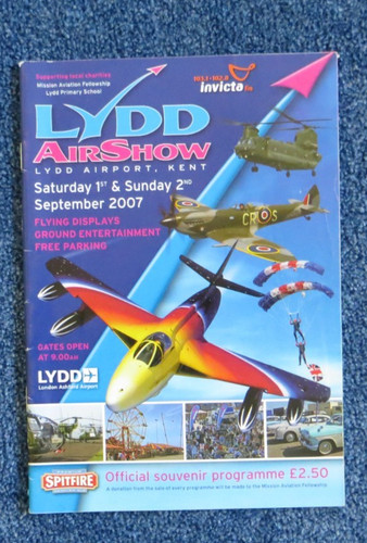 Lydd airshow official - lydd, souvenir