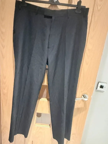 Men george black trousers - black,