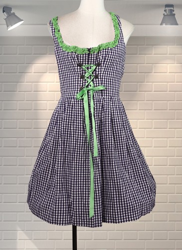 Vintage cute gingham dirndl - cute,
