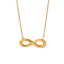Infinity Necklace 18K Gold