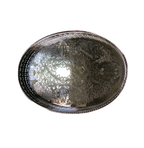 Trays antiques silver plate - trays,