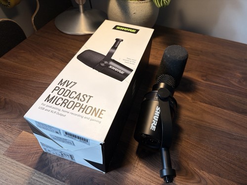 Shure mv7 dynamic - dynamic, podcast
