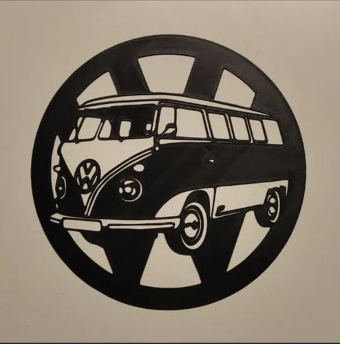 Camper van wall plaque - van,