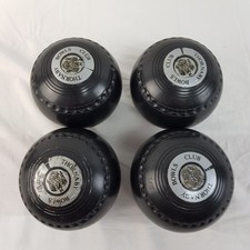 4x Lawn Green Bowls Henselite