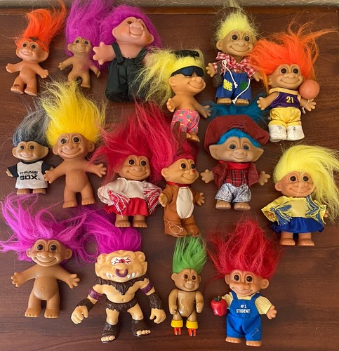 Vintage troll mixed lot - vintage,
