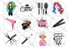 Hairdresser stylist cupcake - stylist,