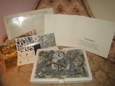 ARCHITECTURAL MOTIF Vintage Crystal Lines 1992 3D Jigsaw Puzzle - Rare