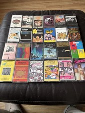 Job Lot 24 X Vintage Cassette Tapes Mixed Lot of Music Rock Pop 60s 70s 80s 90s