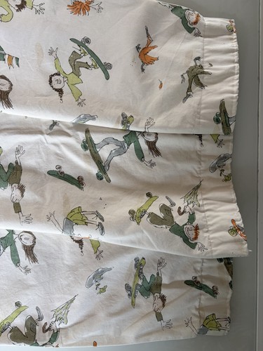 Curtain lined quentin blake - curtain,