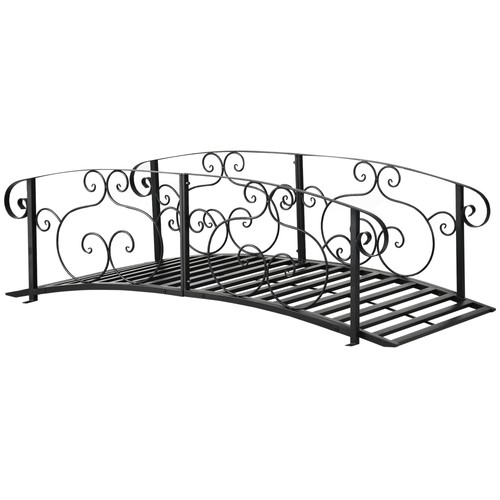Outsunny 184cm metal arch - metal,