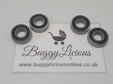 4 X Baby Jogger Wheel Bearings