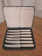 Vintage Set 6 x Faux Bone