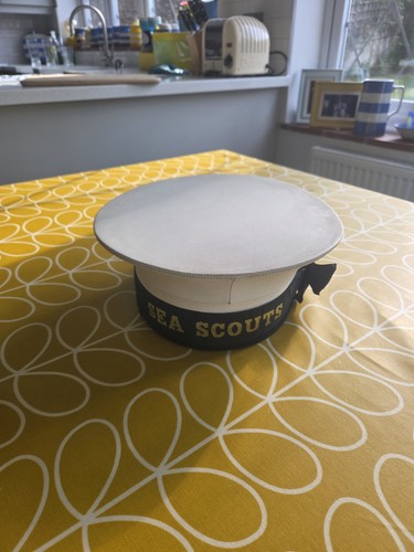 Sea scouts hat with - hat, tally