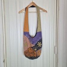 Boho Patchwork Hobo Shoulder