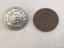 Victorian/Edwardian Hull Police button 1 x 20mm