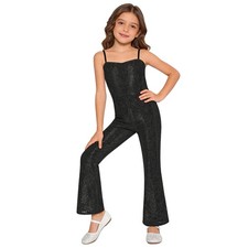 UK Kids Girls Shiny Sequins