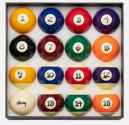 Stüssy billiard ball - billiard,