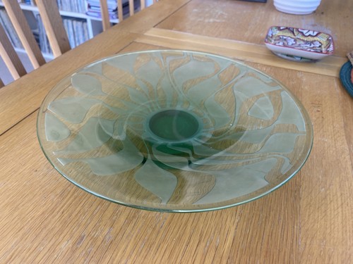 Vintage 1930s green pressed - 1930s,