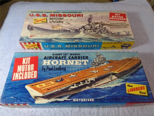 Lindberg motorized ship - (2),