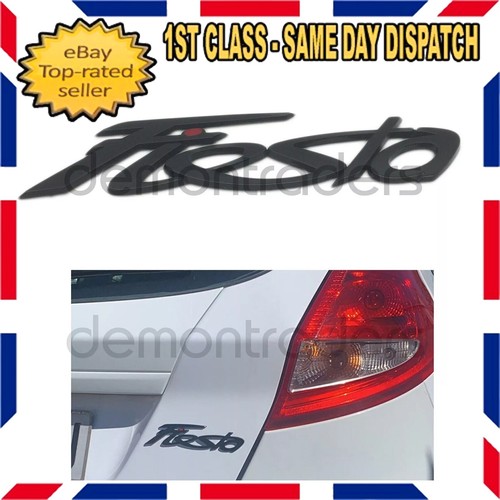 Ford fiesta rear boot badge - fiesta,