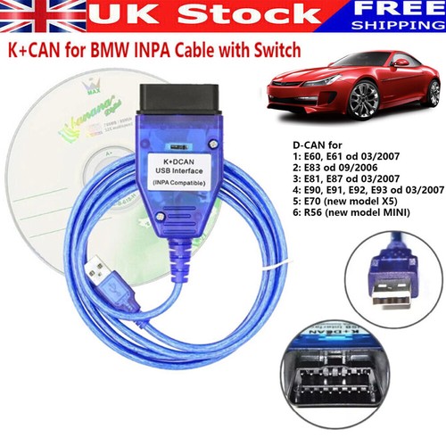 For bmw coding - k, +dcan
