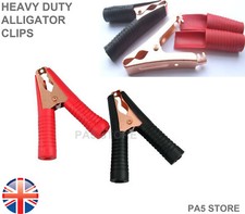 2x Crocodile Battery Clips