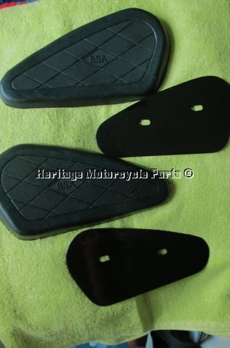 Bsa tank knee grips - tank, pair