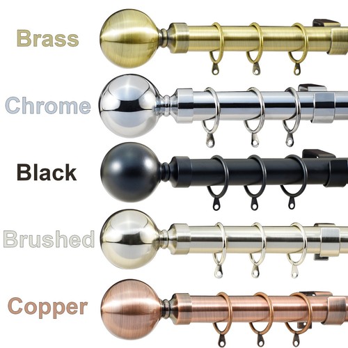 Extendable curtain pole rod - extendable,