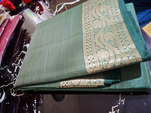 Semi tussar silk saree - semi,