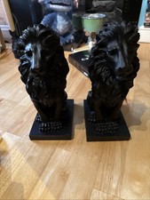 Pair Of 30cm Black Matte