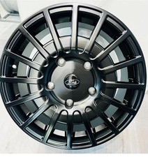 18"ast2 matt Black sport st Ford Transit / custom Alloy Wheels Van rated & tyres