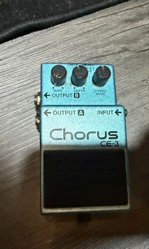 Boss chorus guitar - ce-3,