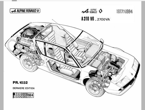 0826 alpine renault a310 - 0826, v6