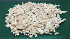LEGO White Bricks Tiles Slopes