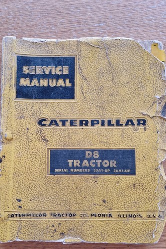 Caterpillar tractor dozer - d8,